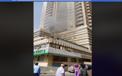 Incendie à l’immeuble Faycal : Trois personnes évacuées à l’hôpital 9 Incendie à l’immeuble Faycal : Trois personnes évacuées à l’hôpital