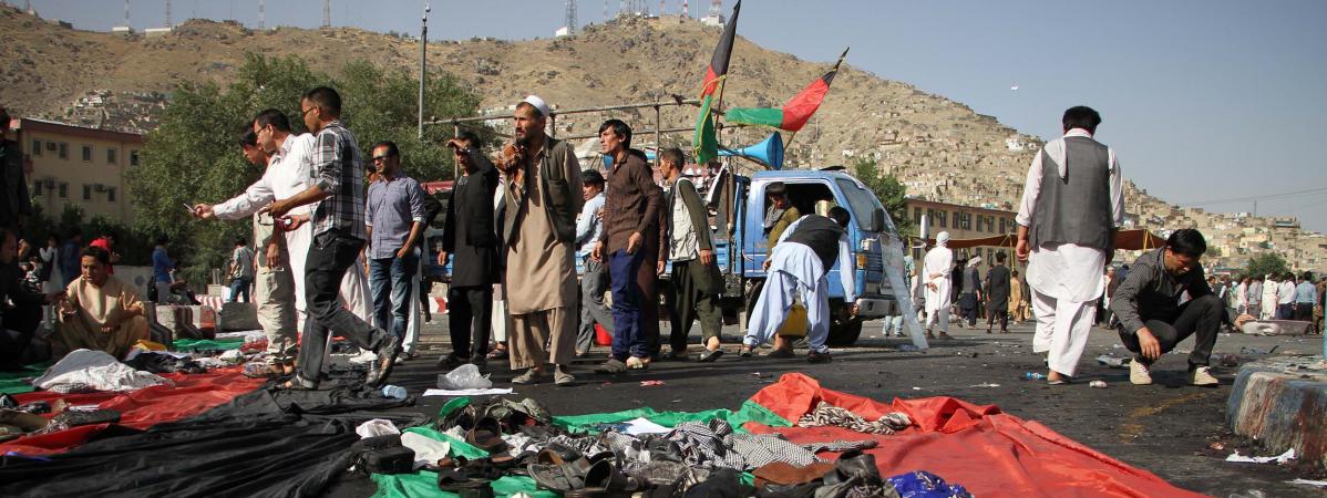 Afghanistan : un kamikaze tue au moins 63 personnes lors d’un mariage à Kaboul 19 Afghanistan : un kamikaze tue au moins 63 personnes lors d’un mariage à Kaboul