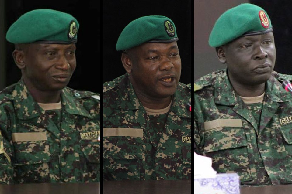 GAMBIE: Trois junglers de Jammeh libéré