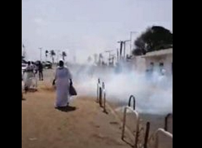 femmes lacrymogènes