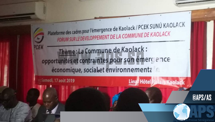 Communiqué de presse: Plateforme des Cadres pour l’Emergence de Kaolack PCEK « Sunu Kaolack ».
