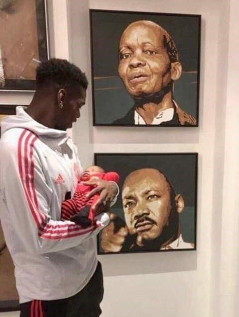 pogba papa bébé