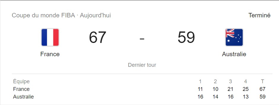france australie 1