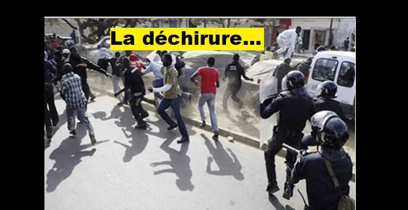 sénégal déchirure