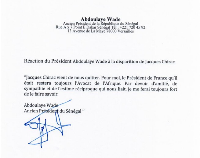 wade chirac