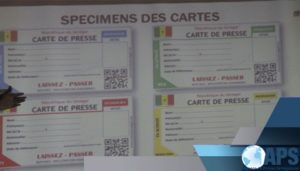 carte de presse