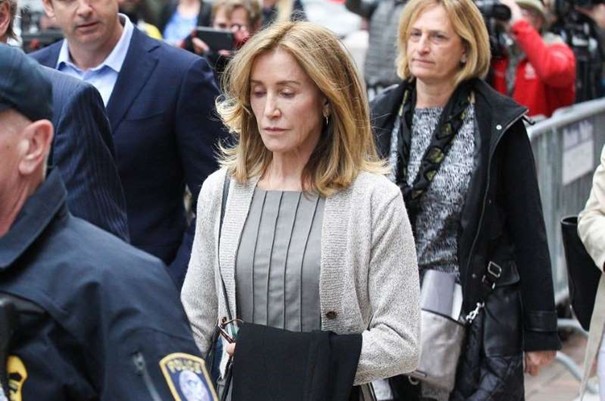 felicity huffman police