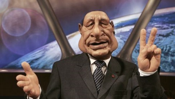 marionnette chirac