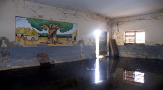école inondée