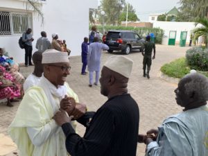 Gamou de Ndiassane: Une délégation du CRD chez le Khalife... 1 IMG 20191115 WA0012