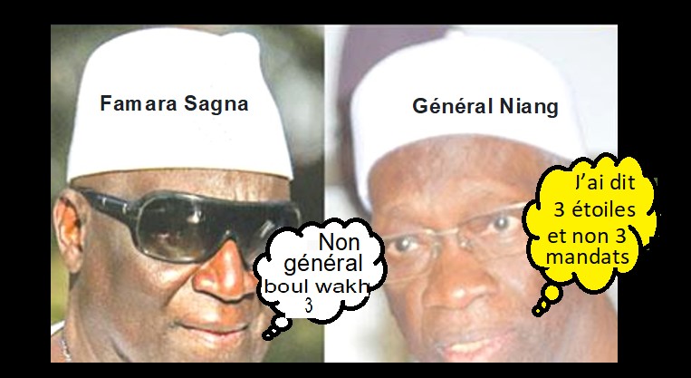 famara sagna général niang 3 mandats