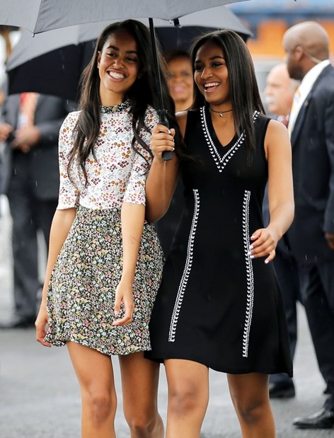 malia sasha obama