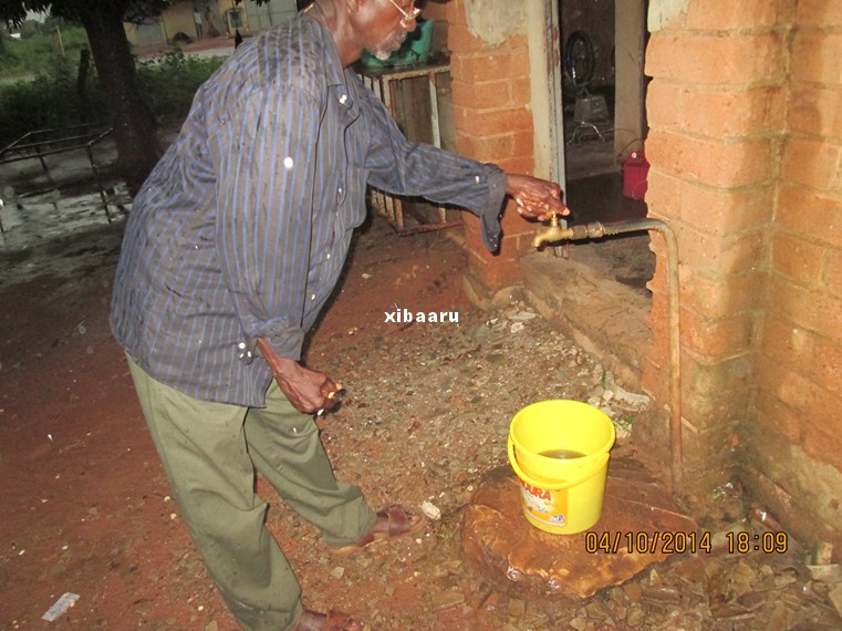 robinet eau pénurie