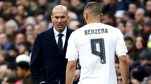 zidane benzema