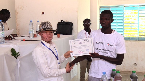 Bignona : fin de stage pour 77 jeunes du projet Ampa Awagna/Ymca
