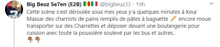Alerte ! les boulangers du Sénégal tuent...regardez 1 big beuz pain