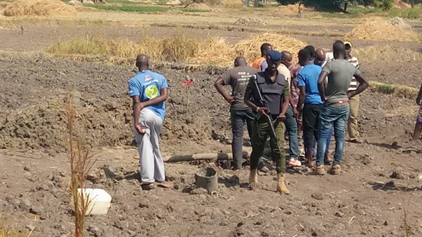 lieux du drame puits