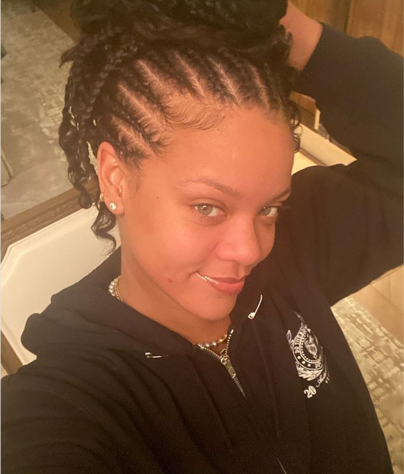 rihanna sans maquillage