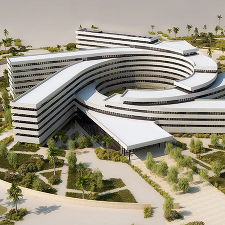 siège ONU diamniadio maquette