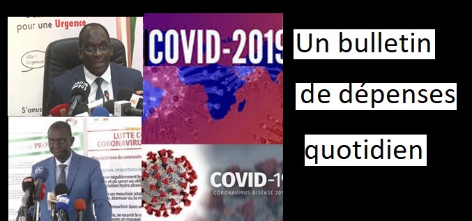 bulletin de dépenses quotidien