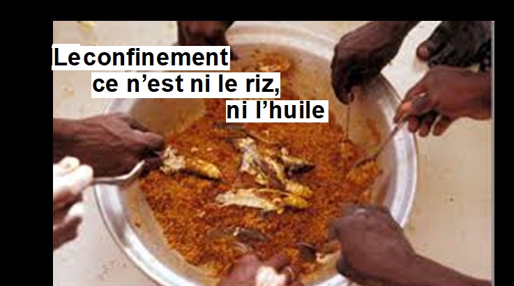 confinement riz huile