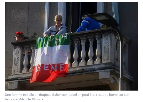 femme italienne drapeau