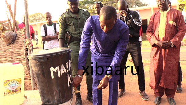 maire kafountine lave main