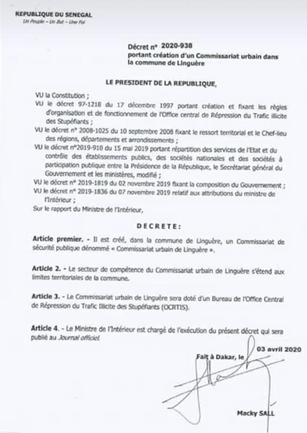 linguère commissariat 1