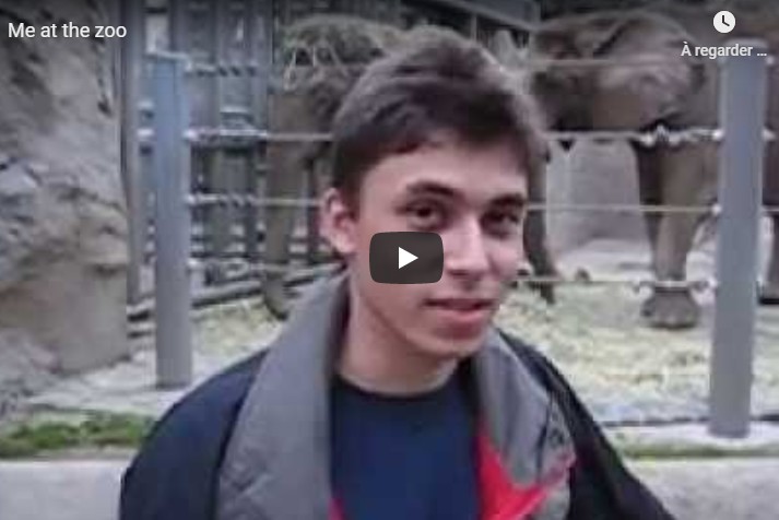 première vidéo youtube