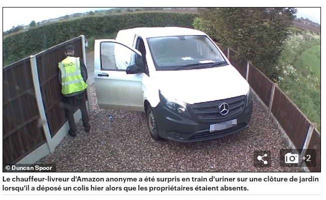 chauffeur amazone pipi