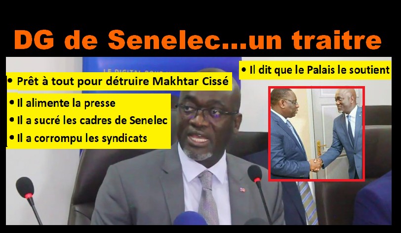 dg senelec traitre