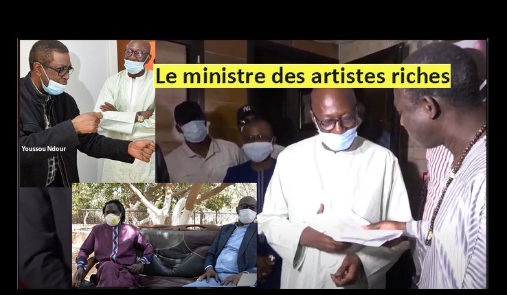 ministre artistes riches