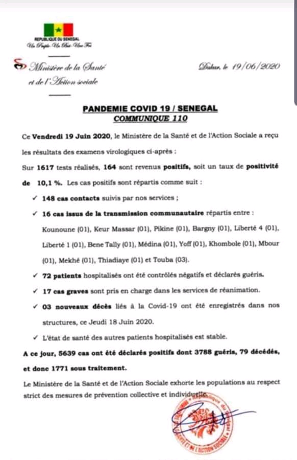 Covid-19 : Le Bilan s'alourdit...3 nouveaux décès ce vendredi ! 1 221775511686 status d77e10505d654b39a35ed397a6c52da8