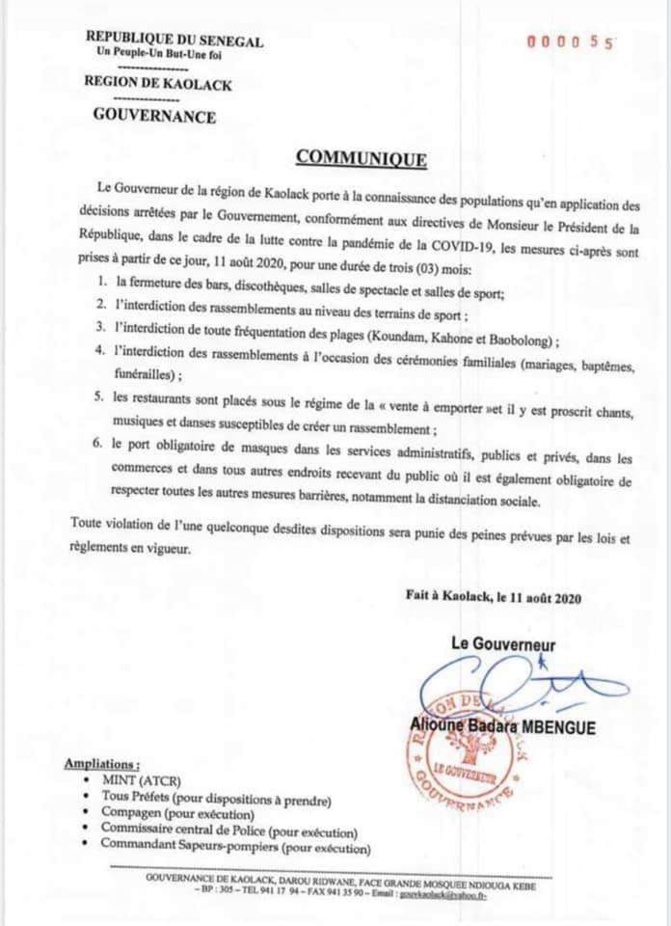 gouverneur kaolack comm