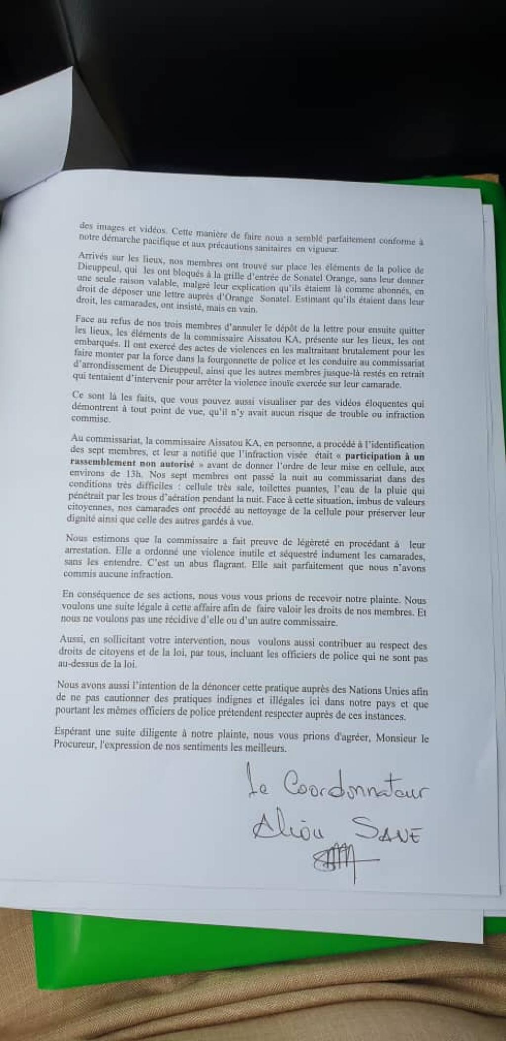 yen a marre plainte2