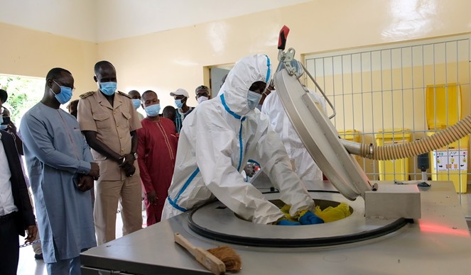 Ziguinchor a son unité de traitement des déchets biomédicaux 1 ziguinchor