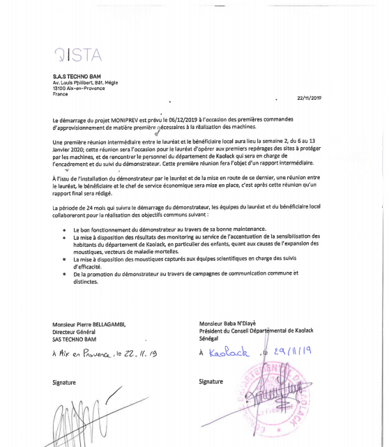 Projet des capteurs de Kaolack : Le DG de la Société française "Qista" précise… 5 Capture decran 134