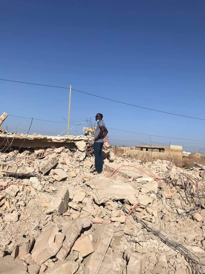 Thiès : La visite matinale de Thierno Bocoum aux impactés de Mbour 4 3 FB IMG 1611500444574