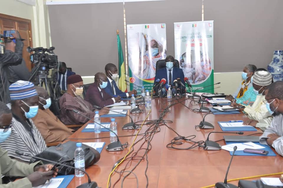 Vaccination...Le comité de pilotage des opérations installé 1 Comite de pilotage vaccination