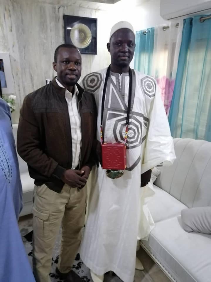 Serigne Modou Bousso Dieng chez Ousmane Sonko…(photos) 3 Sonko Serigne Modou Bousso Dieng