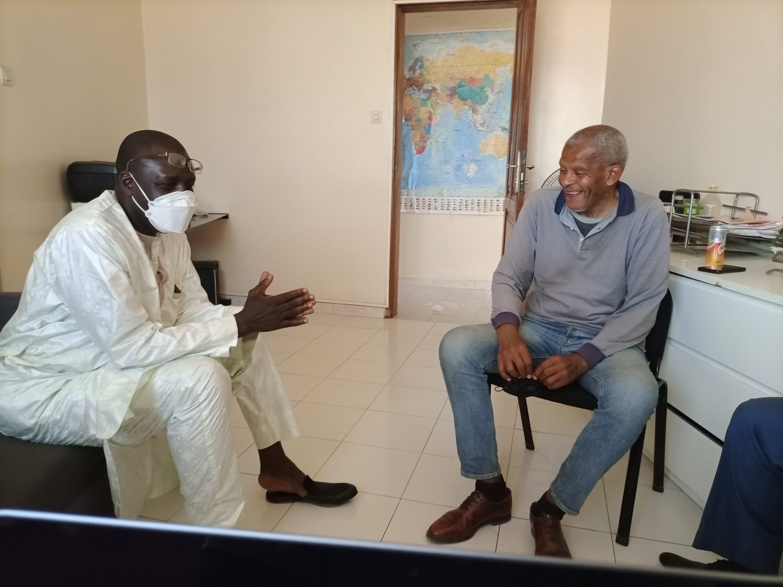 Boubacar Sèye dans les locaux de Xibaaru (Images) 5 IMG 20210324 134050 441 scaled