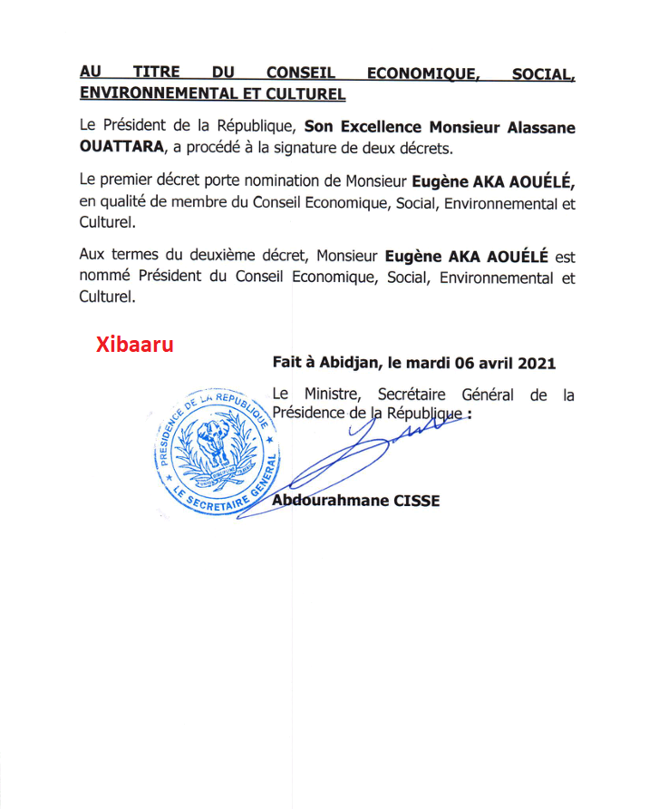 Côte d'Ivoire : Ouattara réorganise son Gouvernement ! 6 6
