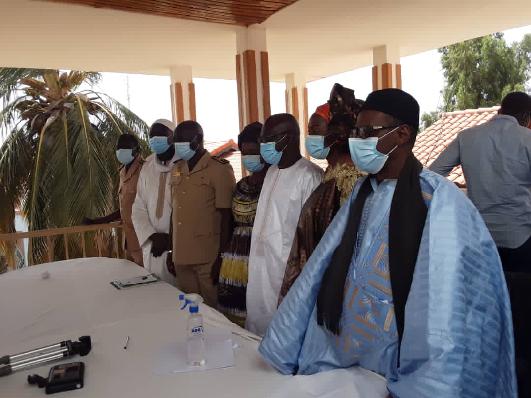 Hôpital Magatte Lo : Le nouveau Directeur Abibou Cissé installé (Images et vidéo) 1 IMG 20210430 WA0095