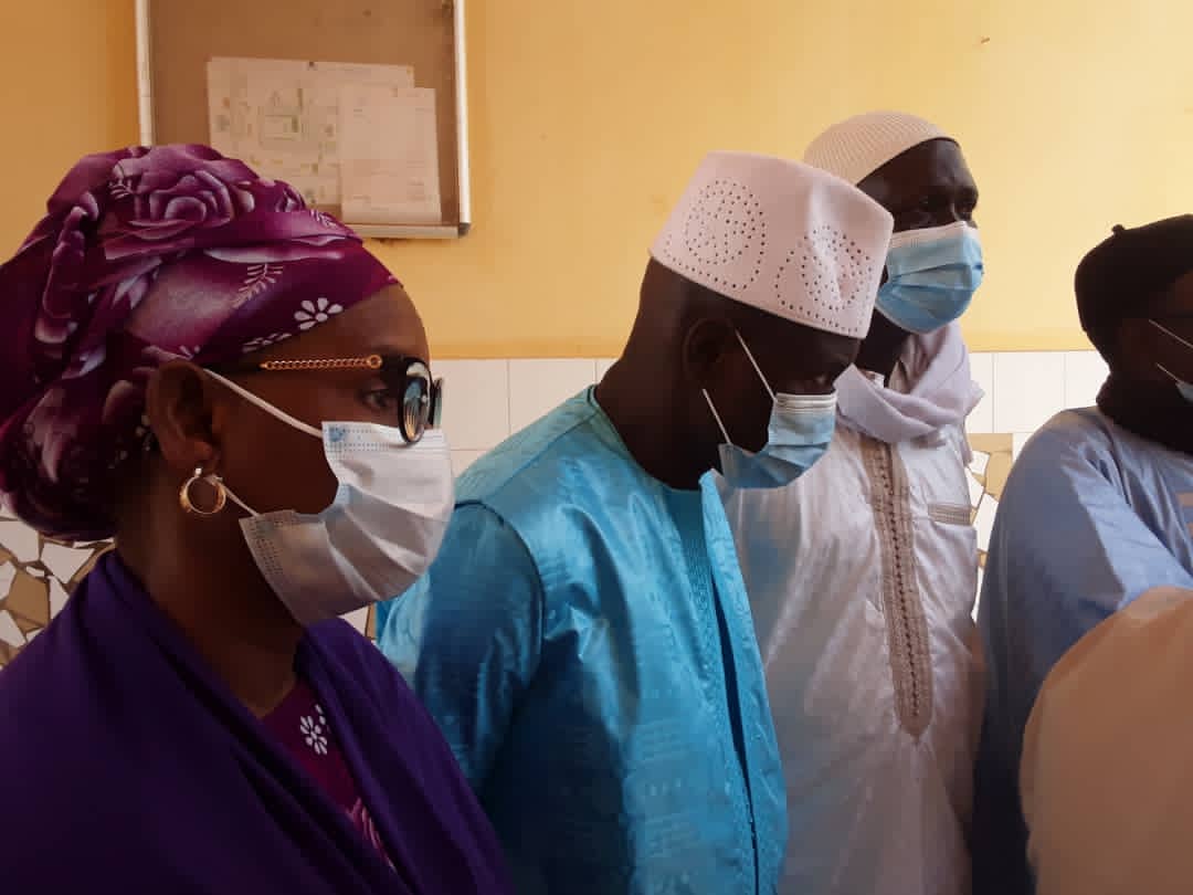 Hôpital Magatte Lo : Le nouveau Directeur Abibou Cissé installé (Images et vidéo) 3 IMG 20210430 WA0099