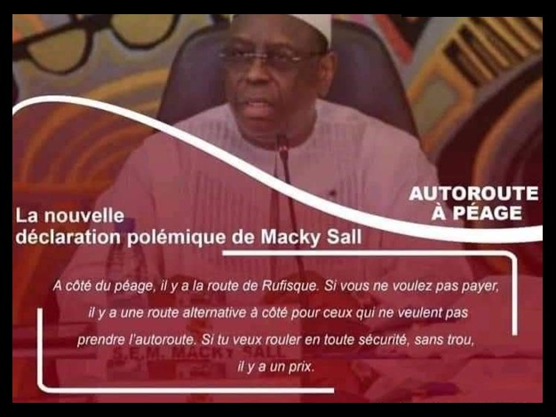 Du Jamais vu ! Macky défend Eiffage…il abandonne les Sénégalais pauvres