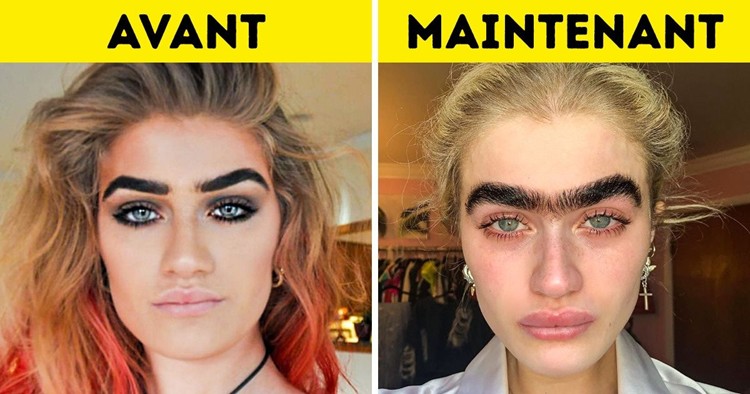 Une mannequin refuse de s'épiler les sourcils (photo) 1 mannequin