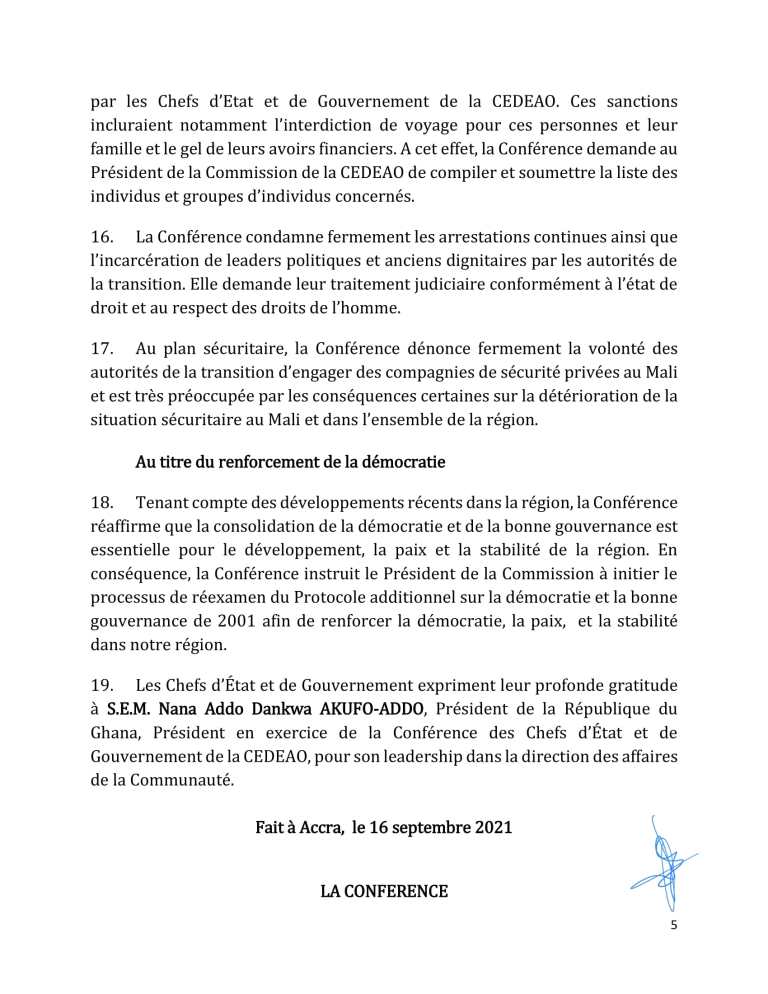 FR Communiqué Final Sommet 16 septembre Situation en Guinée 210916 214413 5