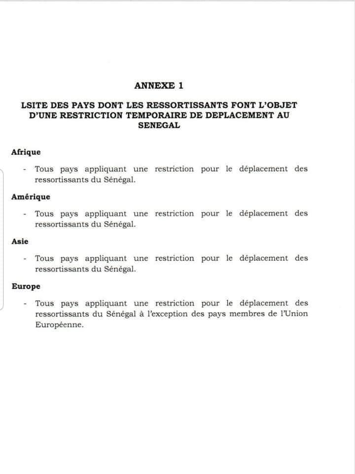 Trafic aérien : Alioune Sarr fixe de nouvelles conditions aux compagnies aériennes (documents) 3 circulaire 2