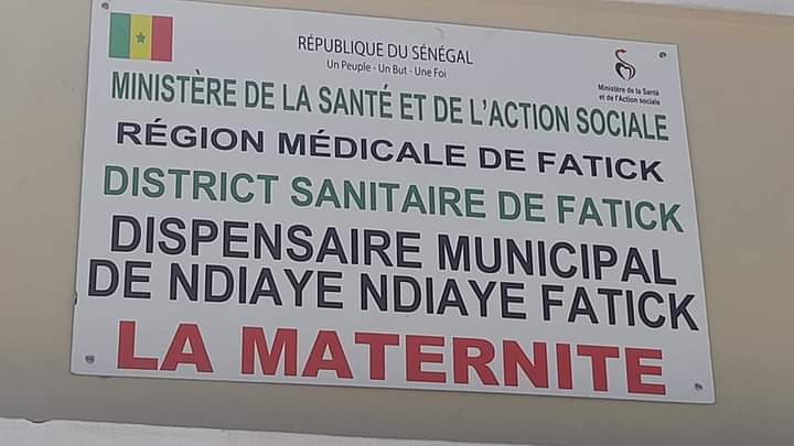 Fatick : La maternité du poste de santé de Ndiaye Ndiaye opérationnelle