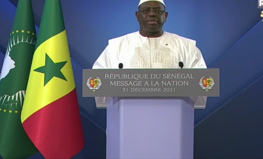 L&rsquo;intégralité du discours de Macky Sall ce 31 décembre 2021